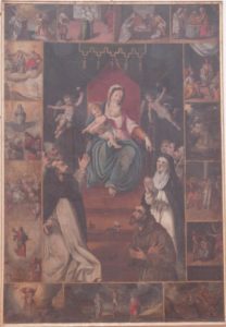 02-Madonna del rosario con le storie della Vergine e di Gesù